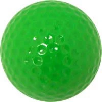 Olympia 1 Dozen Colored Golf Balls - Green