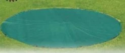 Douglas Sports 12' Square Base Cover Or Tunnel Tarp, Silver/White - Each