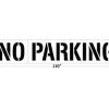 New Stripe 20 Inch NO PARKING Stencil
