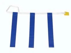 Olympia Sports 25"-31" Three-Flag Belts - Blue