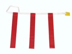 Olympia Sports 25"-31" Three-Flag Belts - Red