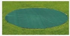 Douglas 30' Diameter Home Plate Cover, Silver/White - Each