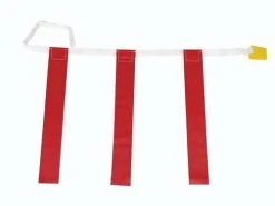 Olympia 32"-39" Three-Flag Belts - Red