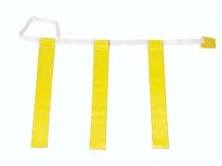 Olympia 32"-39" Three-Flag Belts - Yellow