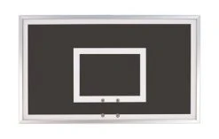 FirstTeam 36"x60" 1/4" Thick Smoked Tempered Glass Backboard