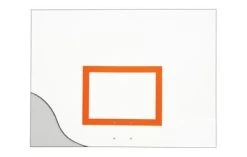 FirstTeam 42"x60" Rectangular Aluminum Backboard