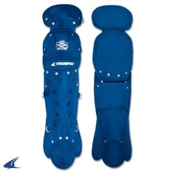 Champro Sports Adult Contour Fit 16.5" Shin Length - Scarlet - Adult