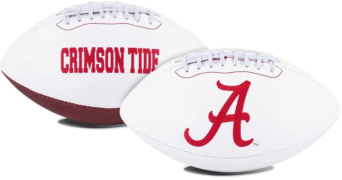 Caseys Distributing, Inc Alabama Crimson Tide Football Full Size Embroidered Signature Series