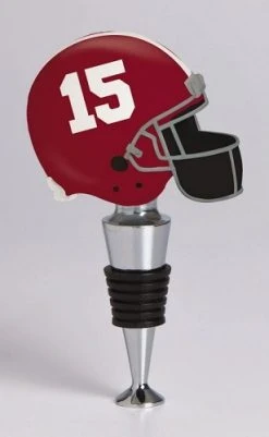 Caseys Distributing, Inc Alabama Crimson Tide Football Helmet Wine Bottle Stopper