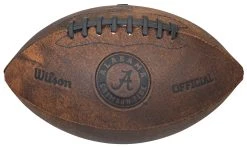 Caseys Distributing, Inc Alabama Crimson Tide Football Vintage Throwback 9 Inches