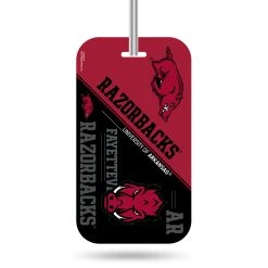 Caseys Distributing, Inc Arkansas Razorbacks Luggage Tag
