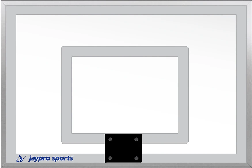 Jaypro Backboard - Acrylic Replacement - Portable - (48"w X 32"h) (Outdoor)