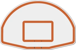 Jaypro Backboard - Aluminum Fan (56"w X 36"h) (Outdoor)