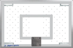 Jaypro Backboard - Perforated Poly-Carbonate - Rectangle (54"w X 36"h)