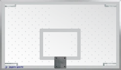 Jaypro Backboard - Perforated Poly-Carbonate - Rectangle (72"w X 42"h )