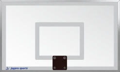 Jaypro Backboard - Titan Replacement - Rectangular - Tempered Glass (36" X 60")