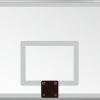 Jaypro Backboard - Titan Replacement - Rectangular - Tempered Glass (42" X 72")