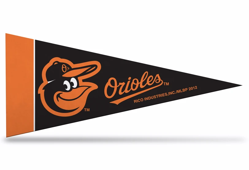 Caseys Distributing, Inc Baltimore Orioles Mini Pennants-8 Piece Set