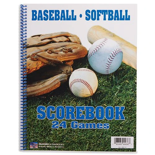 Sport Supply Group Baseball/Softball Scorebook Oversized