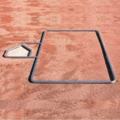 Jaypro Batter's Box Template - Baseball (4'X6')