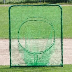 Jaypro Batting Practice Screen Replacement Net - (7'H X 6'W) - Soft Toss (Economy)