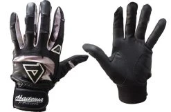 Akadema Black And Camo Professional Batting Gloves-Xs