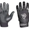 Akadema Black Professional Batting Gloves-L