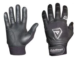 Akadema Black Professional Batting Gloves-L