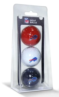 Caseys Distributing, Inc Buffalo Bills 3 Pack Of Golf Balls