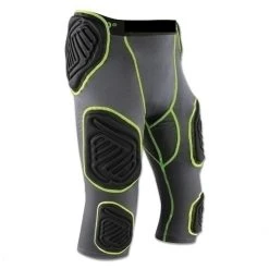 Champro Sports Bull-Rush 7pd Girdle - Charcoal, Black Inset - Youth M