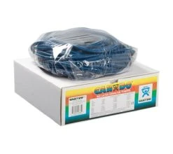 Cando No-Latex Heavy Resistance Tube, Blue, 100 Feet