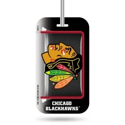 Caseys Distributing, Inc Chicago Blackhawks Luggage Tag