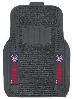 Caseys Distributing, Inc Chicago Cubs Car Mats-Deluxe Set