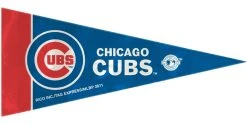 Caseys Distributing, Inc Chicago Cubs Mini Pennants-8 Piece Set