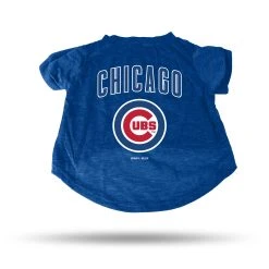 Caseys Distributing, Inc Chicago Cubs Pet Tee Shirt Size L