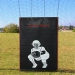 Cimarron Sports Cimarron 4x6 Vinyl Backstop With Catcher Image