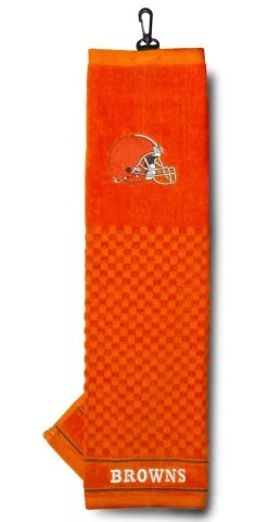 Caseys Distributing, Inc Cleveland Browns 16"x22" Embroidered Golf Towel