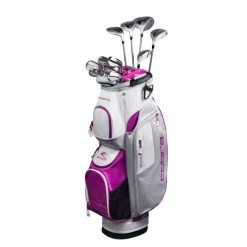 Sportsman's Supply Inc Cobra FLY-XL Womens Golf Set-Silver Plum-Rh-Stand Bag
