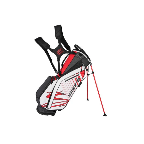 Sportsman's Supply Inc Cobra Golf 2020 Ultralight Stand Bag Black-High Risk Red-Wht