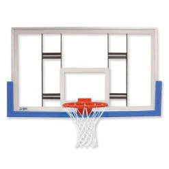 Jaypro Conversion Backboard - Tempered Glass Conversion Package - NCAA, NFHS Compliant