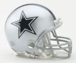Caseys Distributing, Inc Dallas Cowboys Replica Mini Helmet With Z2b Face Mask