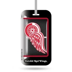 Caseys Distributing, Inc Detroit Red Wings Luggage Tag