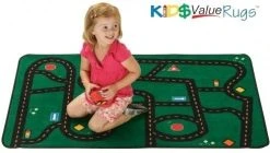 Carpets For Kids Go-Go Driving Rug - 4' X 6' Rectangle