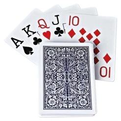Flaghouse Inc Easy Read Playing Cards Dz
