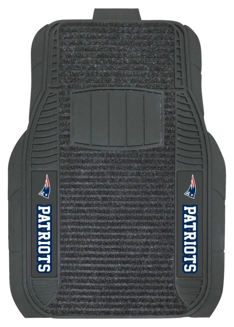 Caseys Distributing, Inc New England Patriots Car Mats Deluxe Set