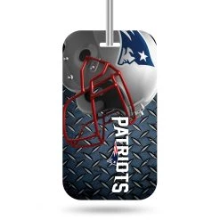 Caseys Distributing, Inc New England Patriots Luggage Tag