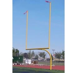 Litania Sports Group Fb Goal Plate Mounted Alum 6feet Offset Exp Xbar 30feet Uprt Color ?