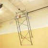Gared Sports Fold-Up Wall Mount Pkg, 9-12' Extension, Afrg42, 2000+, Black PMCE