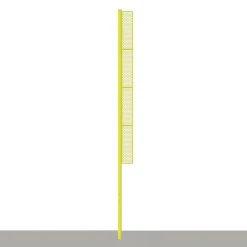 Jaypro Foul Poles - Professional (30') - Baseball (Surface Mount) (Yellow)