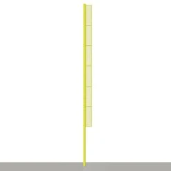 Jaypro Foul Poles - Professional (40') - Baseball (Semi-Permanent) (Yellow)